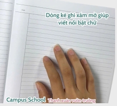 Vở Kẻ Ngang Campus School NB-B5L80SCH-02 0971 80TR