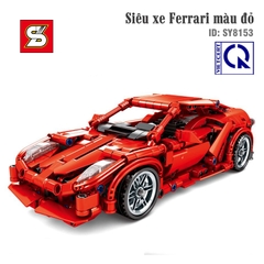 Đồ Chơi Siêu Xe Ferrari Màu Đỏ SY-8153