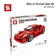 Đồ Chơi Siêu Xe Ferrari Màu Đỏ SY-8153