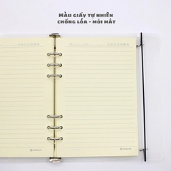 Sổ A5 Bìa Còng Nhựa Trong Hồng Hà Subject 200 Trang 3023