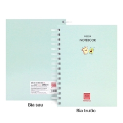 Sổ Lò Xo Bìa Bồi A5 Hồng Hà 300 Trang 4007