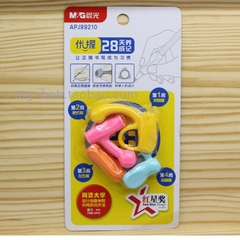 Đệm Tay Cầm Bút M&G APJ99210 Cao Su Tổng Hợp 4 Loại 4 Cách Hỗ Trợ Bé Cầm Bút
