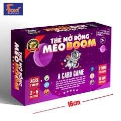 Đồ Chơi Foxi Thẻ Mở Rộng Mèo Boom
