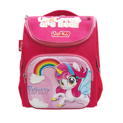 Ba Lô Chống Gù Smartkids Fancy World-Unicorn B-032 Màu Hồng
