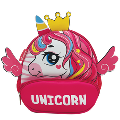 Ba Lô Mẫu Giáo Smartkids Cute Pets Unicorn B019 Màu Hồng Nhạt