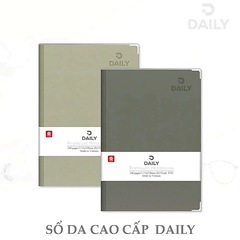 Sổ Bìa Da Cao Cấp Hải Tiến DAILY A4 8809 240Tr