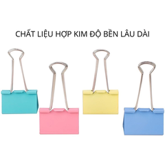 Kẹp Bướm Màu 19mm E8555