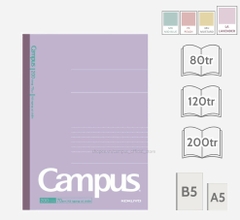 Vở Kẻ Ngang Campus Có Chấm Kusumi B5 8765 80Tr