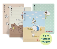 Vở 4 Ôly Hồng Hà School Siêu Sóc 0606 48Tr