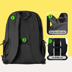 Balo SHIELDPACK BP-040/B Đen (TL)