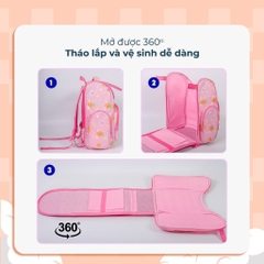 Cặp chống gù BP-025 hồng/T24 (TL)