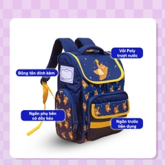 Cặp chống gù ERGO JOY - Teddy BP-037/TD (TL)