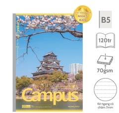 Vở Kẻ Ngang Campus Japan Paper 9243 120Tr