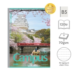 Vở Kẻ Ngang Campus Japan Paper 9243 120Tr