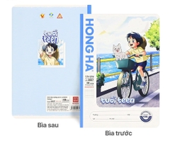 Lốc Vở 4 Ôly Hồng Hà School Tuổi Teen 0607 48TR (Mua 10 Tặng 1)