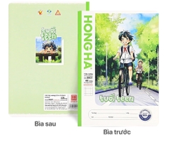 Lốc Vở 4 Ôly Hồng Hà School Tuổi Teen 0607 48TR (Mua 10 Tặng 1)