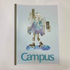 Vở Kẻ Ngang Campus 7508 Có Chấm Tide Dye 80 Trang