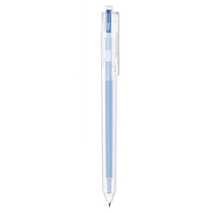 Bút Gel Bấm Deli 0.5mm EG118-DB Màu Xanh Đậm