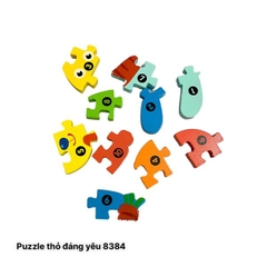 Đồ Chơi Puzzle Thỏ Đáng Yêu 8384