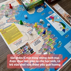 Đồ Chơi Foxi Cờ Xúc Xắc Du Lịch Xuyên Việt PVN1716