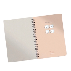 Sổ Lò Xo Hải Tiến Caro A6 6539 200Tr