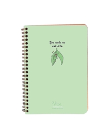 Sổ Lò Xo Hải Tiến Caro A6 6539 200Tr