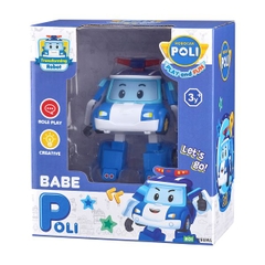 Đồ Chơi Robot Biến Hình Xe Cảnh Sát Babe Poli ZR916