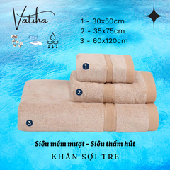 Khăn Bamboo Cao Cấp - Các Màu