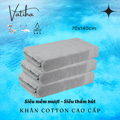 Khăn Cotton Cao Cấp - Các Màu