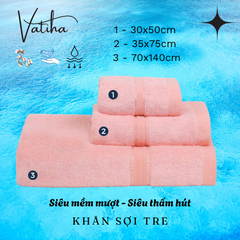 Khăn Bamboo Cao Cấp - Các Màu