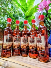 Nước mắm chay - Nấm Đông Cô - Thơm nấm, đậm đà, nguyên chất - chai 500ml.