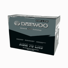 ẮC QUY Ô TÔ DAEWOO AGM 70 LN3