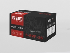 Bình ắc quy VTC 6-EVF-26 (12V - 26AH)