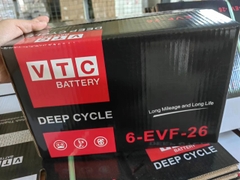 Bình ắc quy VTC 6-EVF-26 (12V - 26AH)