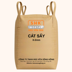 Cát sấy 0-2mm - Bao Jumbo