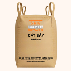 Cát sấy 0-0.6mm - Bao Jumbo