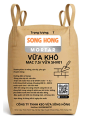 Vữa khô SHV01 - Bao 1.5 Tấn