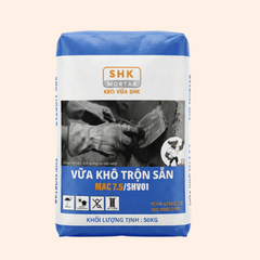 Vữa khô trộn sẵn - Bao 50kg