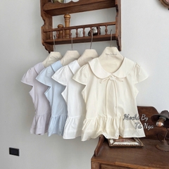 Áo kiểu somi tay cánh tiên