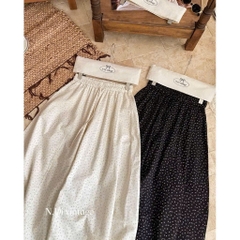 Quần hoa nhí ống rộng