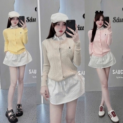 Áo kiểu len ngựa thừng trơn