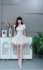 Đầm TH hoa nhí voan 310pls