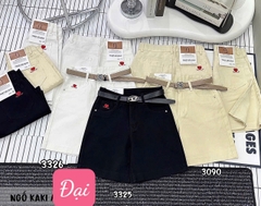 JS11 quần ngố đại túi thêu tim 3225