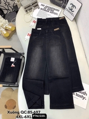 JC6 jean siêu đại xuông đen loang giữa 85697