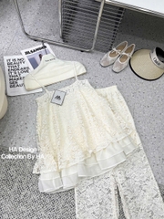 Set ren tiểu thư cao cấp
