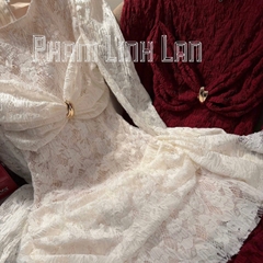 Đầm body tay dài vòng vàng ngực
