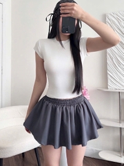 Chân váy ngắn tùng xoè