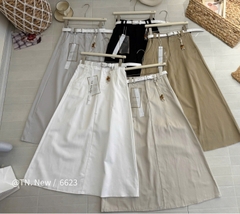 Chân váy dài chữ A 6623