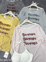 Áo thun giấy  Bluycaps kèm bra