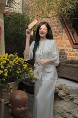 Đồ lam nút nơ túi lộc